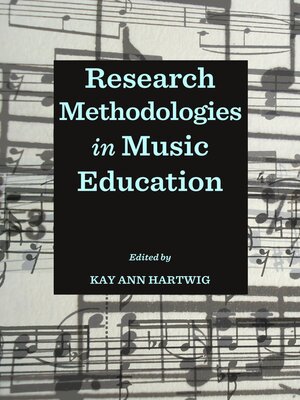 cover image of Research Methodologies in Music Education